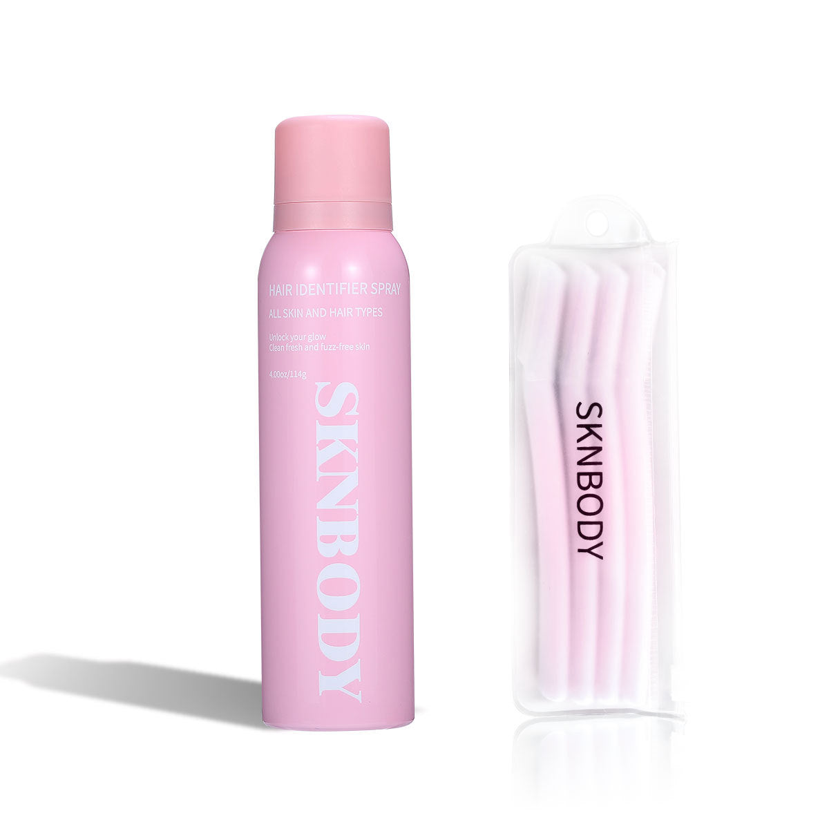 SKNBODY Hair Identifier Spray For Dermaplaning And Face Shaving - Suitable For All Skin And Hair Types